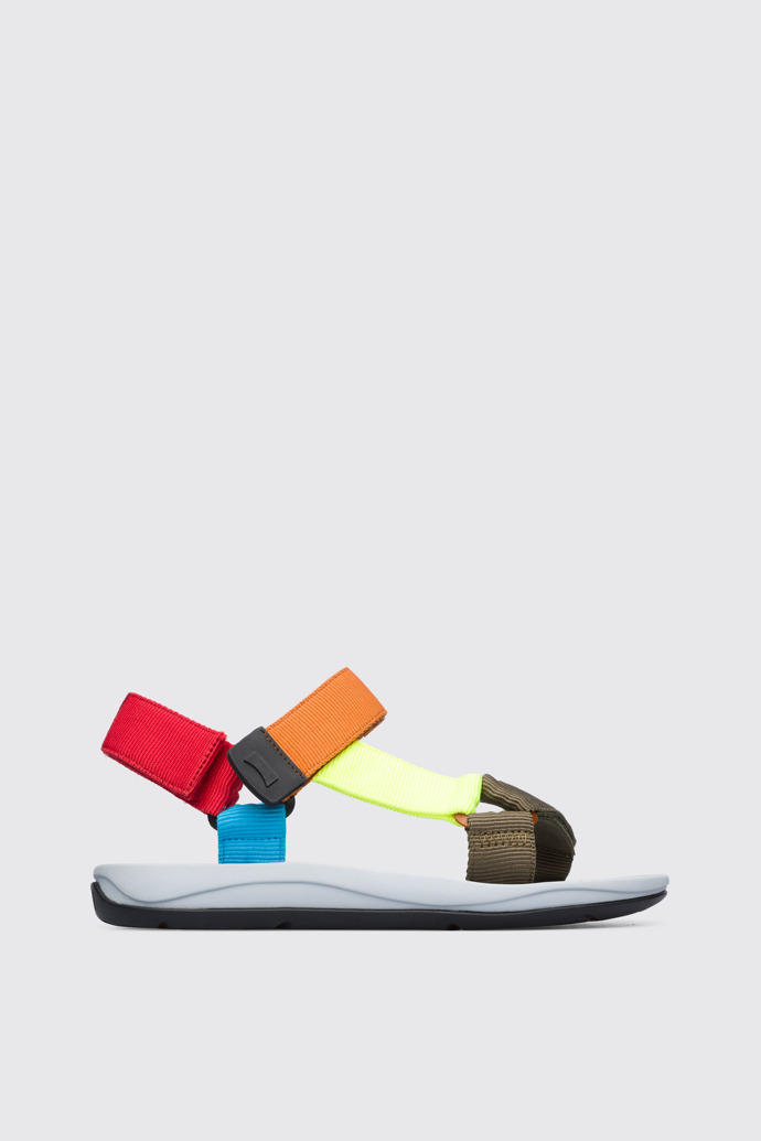 Side view of Match Men´s textile sandal