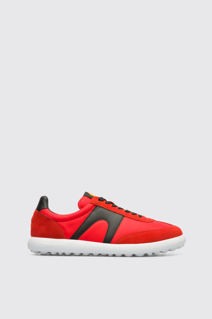 Image of Side view of Camper x SailGP Red sneaker for men