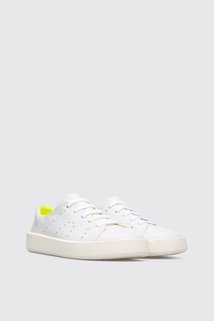 Front view of Twins White men’s sneaker