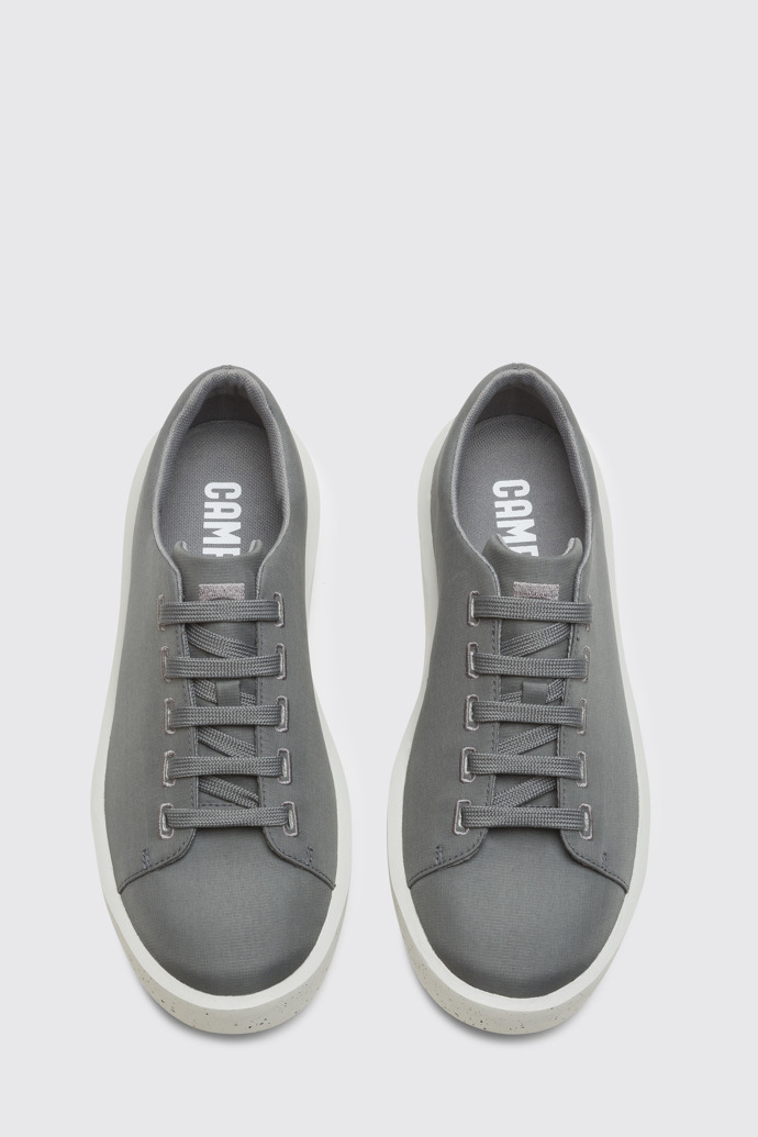 Overhead view of Courb Grey sneaker for men