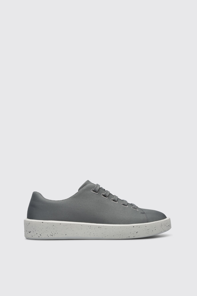 Side view of Courb Grey sneaker for men