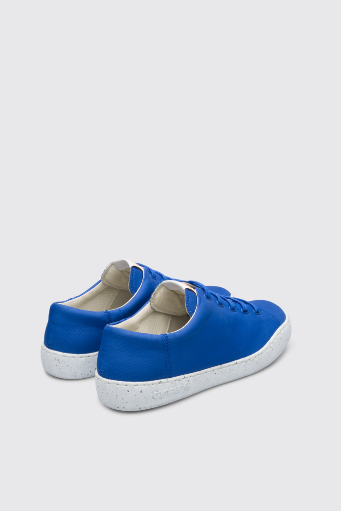 Back view of Peu Touring Blue sneaker for men