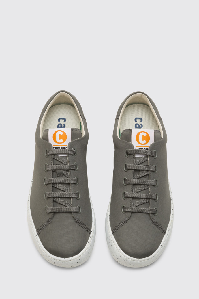 Overhead view of Peu Touring Grey sneaker for men