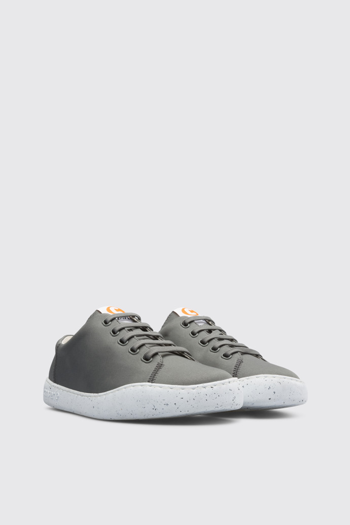 Front view of Peu Touring Grey sneaker for men