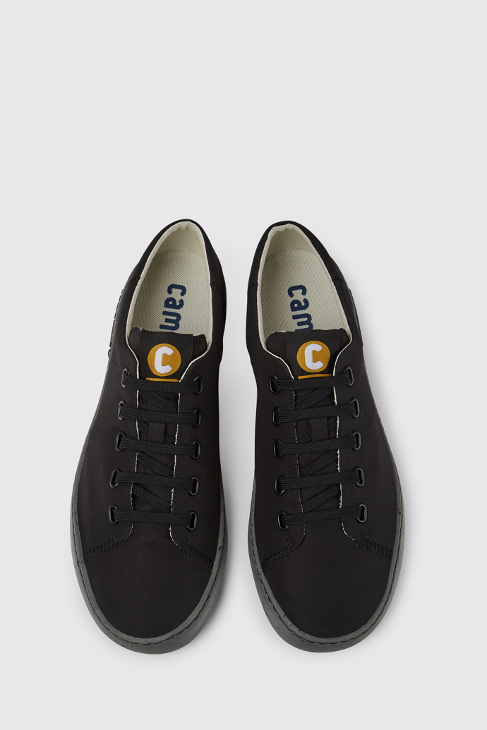 Overhead view of Peu Touring Black sneaker for men