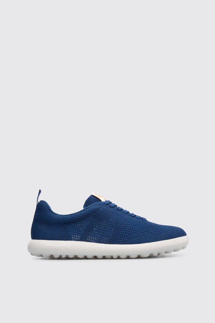 Side view of Pelotas XLite Blue sneaker for men