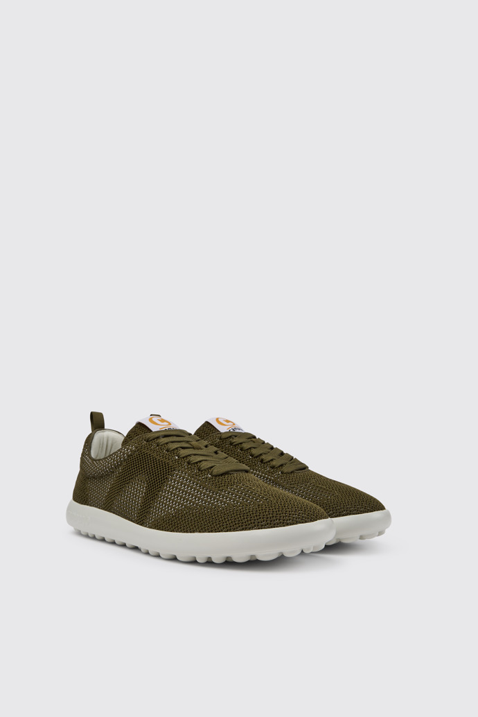 Front view of Pelotas XLite Green recycled PET sneakers for men