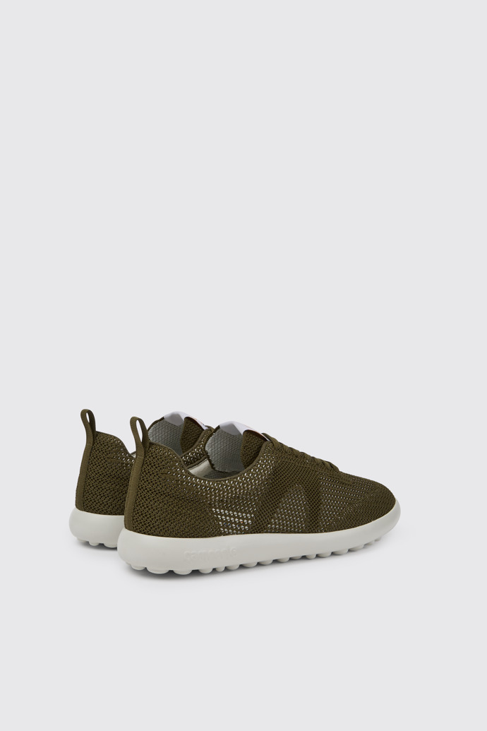 Back view of Pelotas XLite Green recycled PET sneakers for men