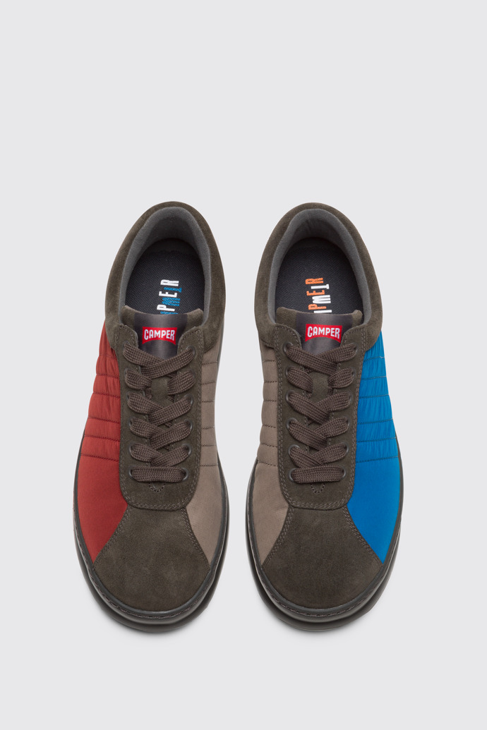 Overhead view of Twins Multi-colored men's TWINS sneakers