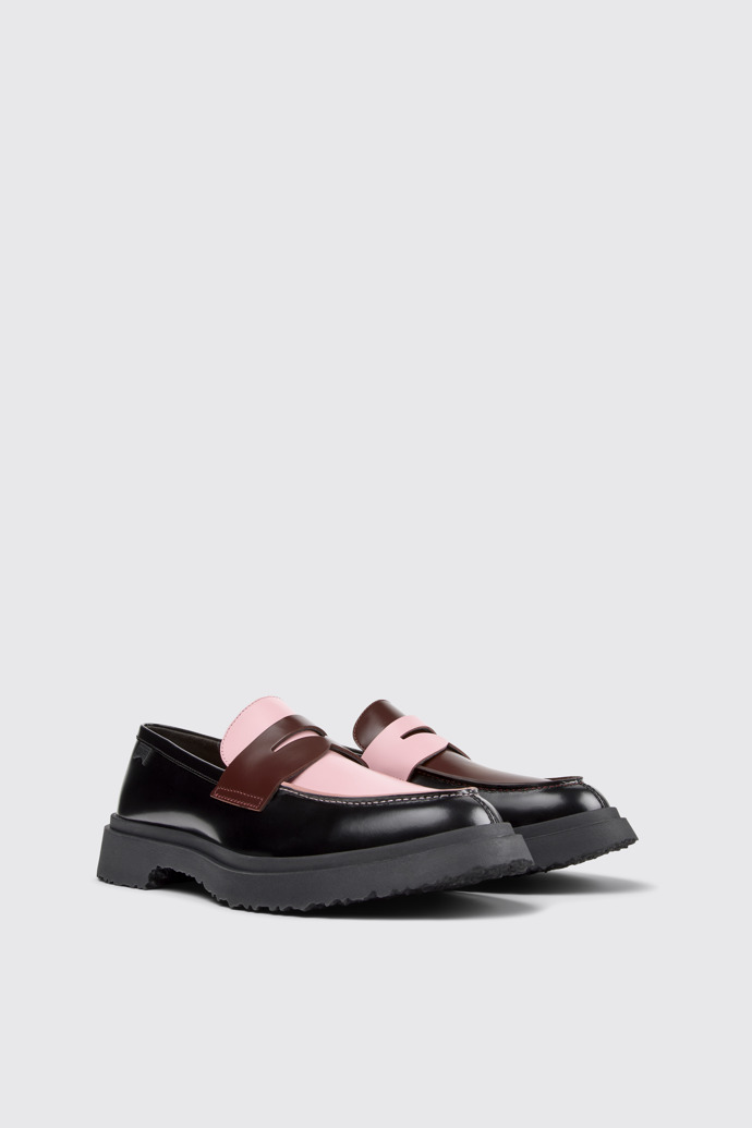 Twins Mocasines multicolores de piel para hombre.