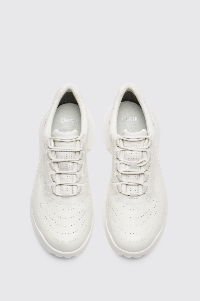 CRCLR Sneakers d’home transpirables de color blanc