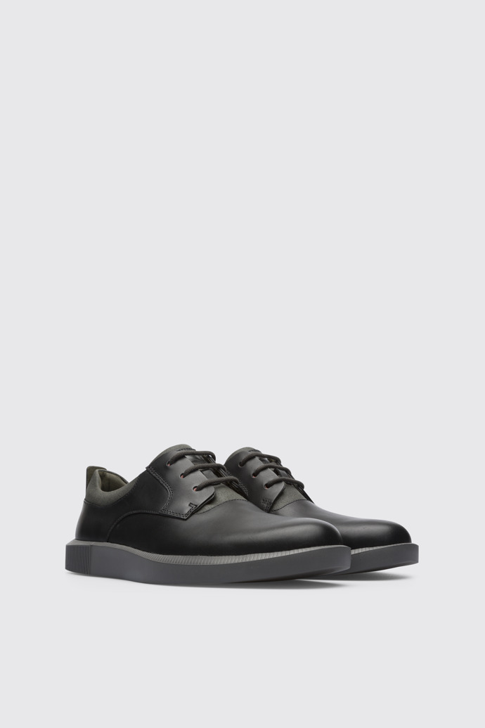 Front view of Bill Black lace up shoe for men