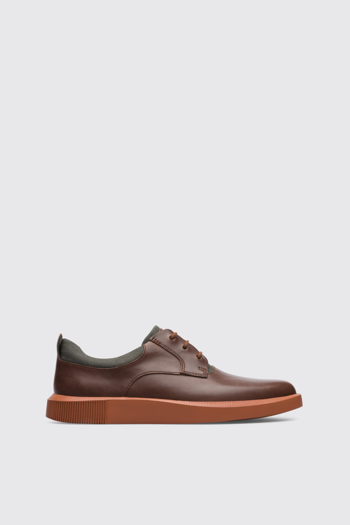 Side view of Bill Brown lace up shoe for men