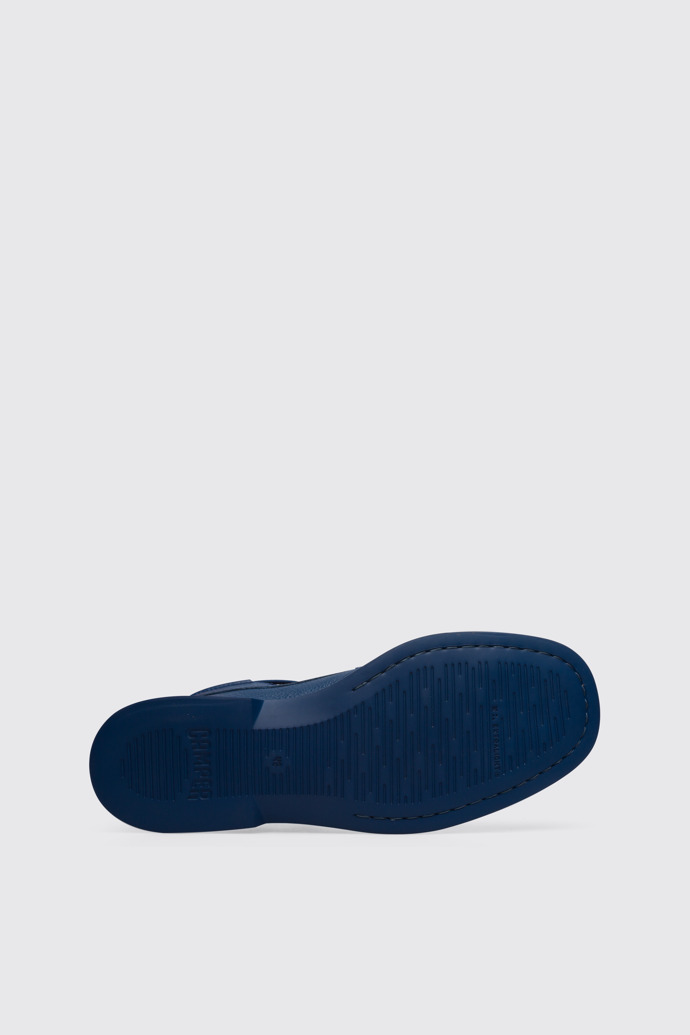 The sole of Judd Nautical look shoe in blue