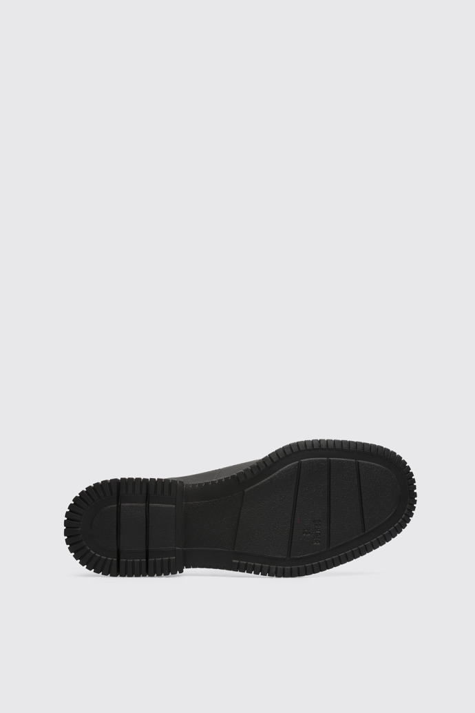 The sole of Pix Black shoe for men