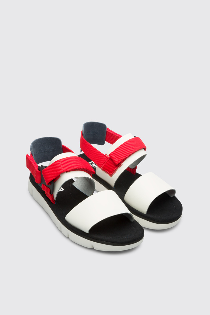 Front view of Oruga Multicolored sandal for men