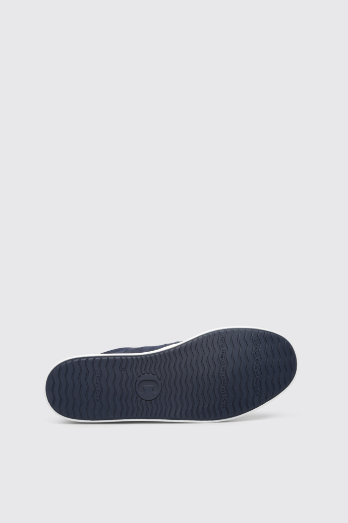 The sole of Imar Blue sneaker for men
