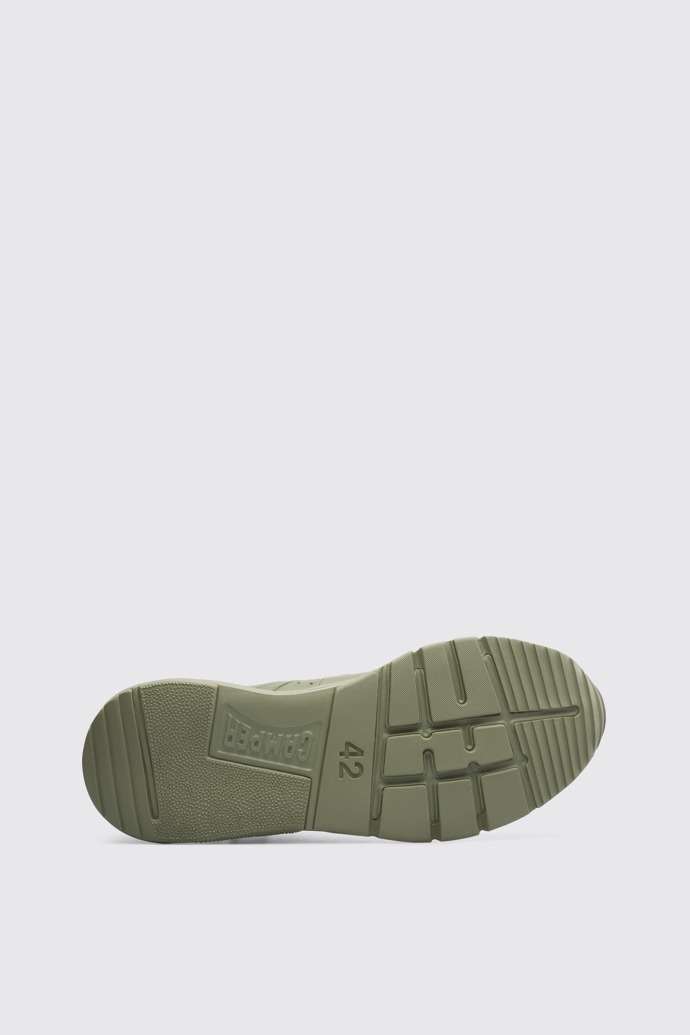 The sole of Drift Green sneaker for men