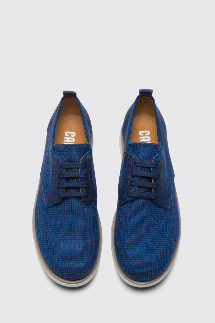Overhead view of Smith Blue shoe for men