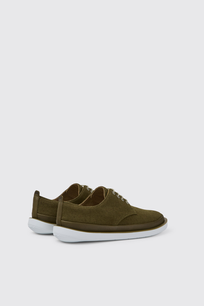 Back view of Wagon Green shoes for men