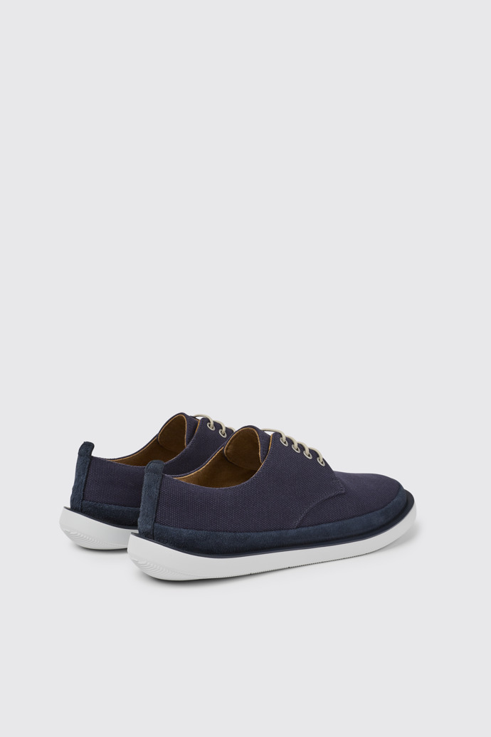 Back view of Wagon Blue shoes for men