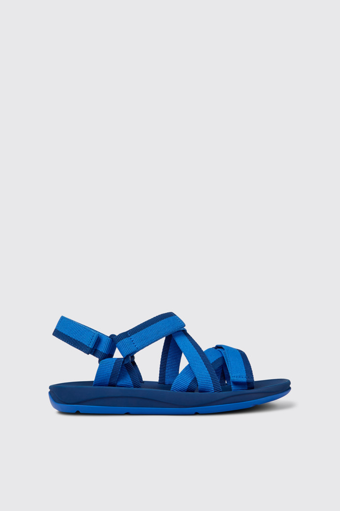 Match Sandales en PET recyclé bleu pour homme