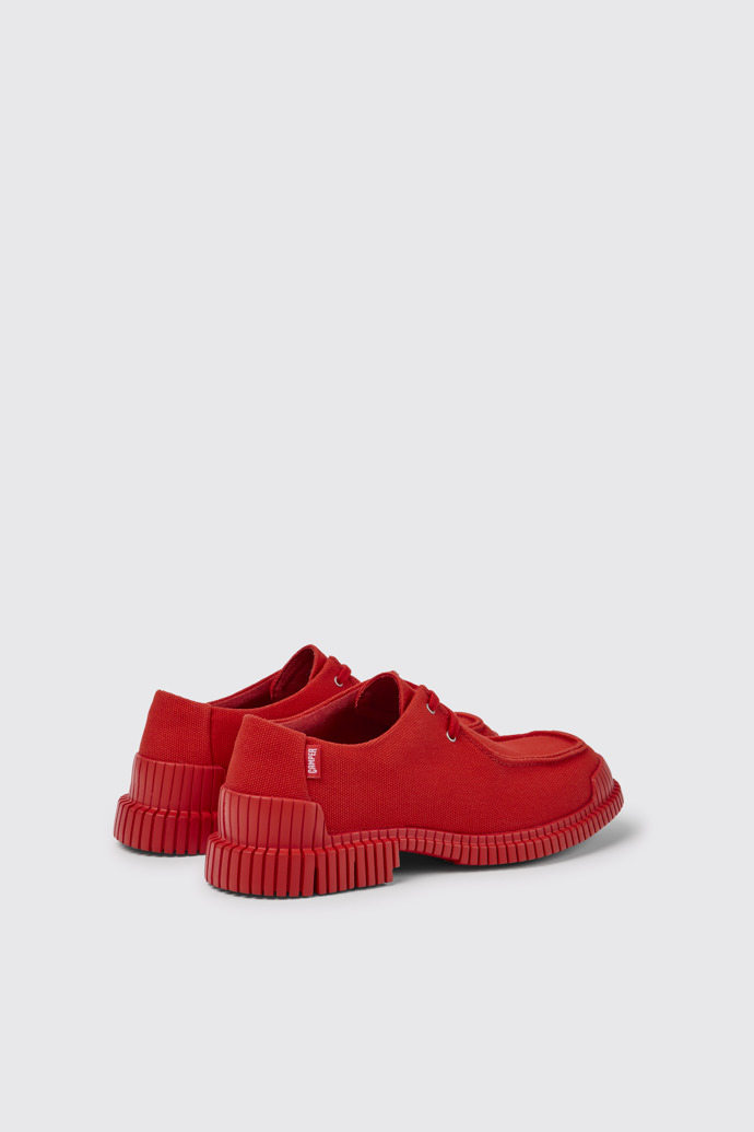 Back view of Pix Red recycled cotton shoes for men
