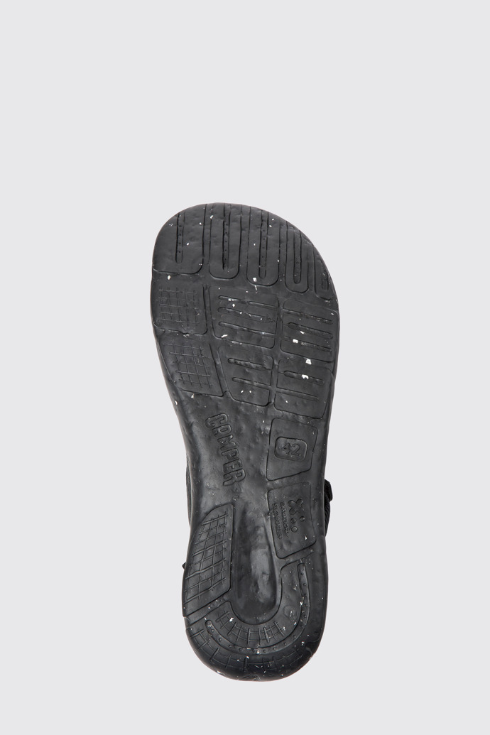 The sole of Peu Stadium Black semi-open sneakers for men