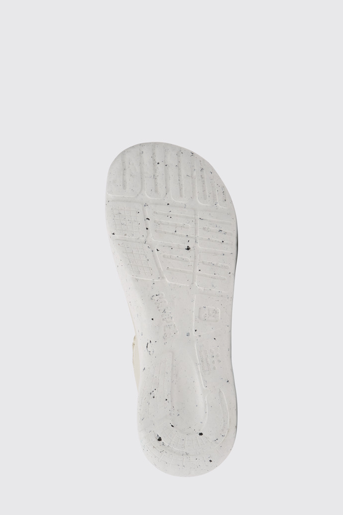 The sole of Peu Stadium White semi-open sneakers for men