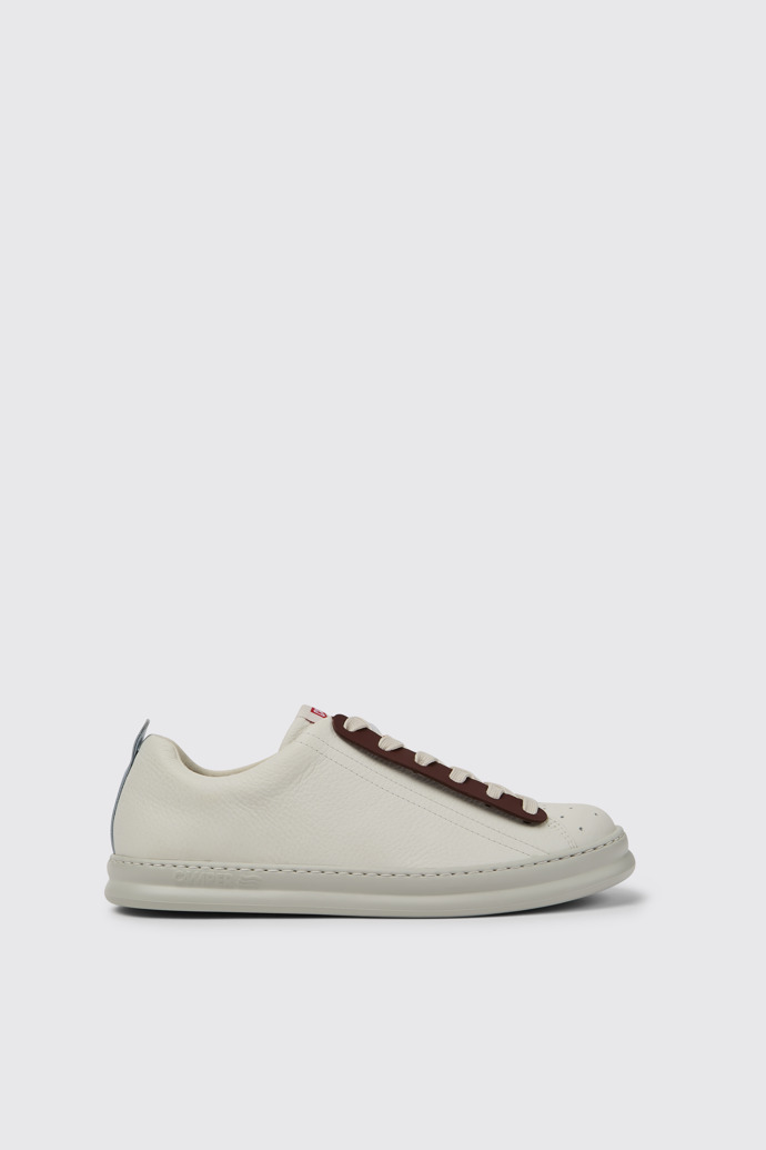 Twins Wielokolorowe sneakersy ze skóry