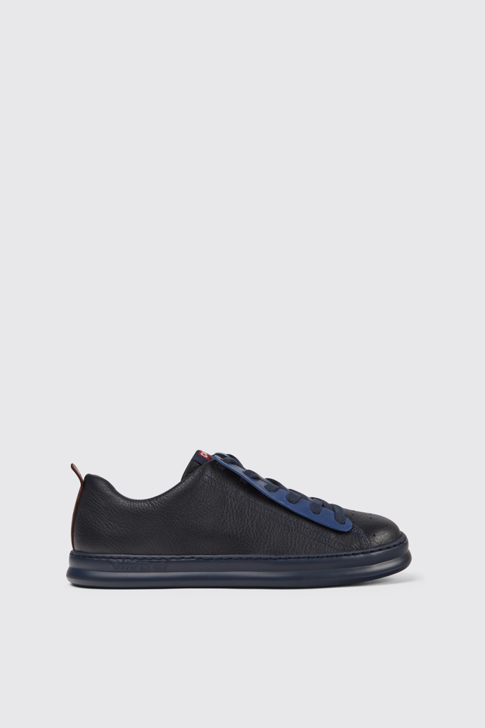 Twins Meerkleurige leren sneakers