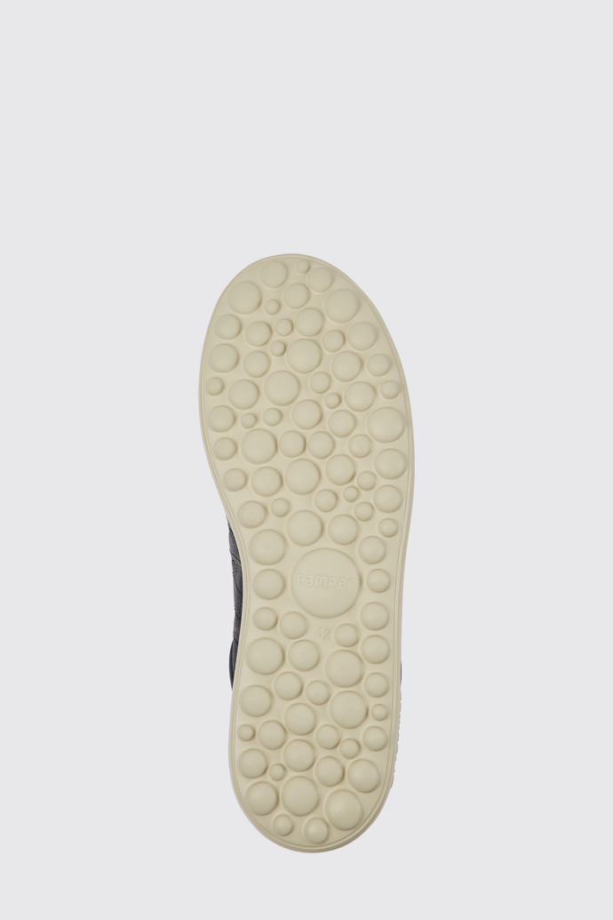 The sole of Pelotas XLite Blue leather sneakers for men