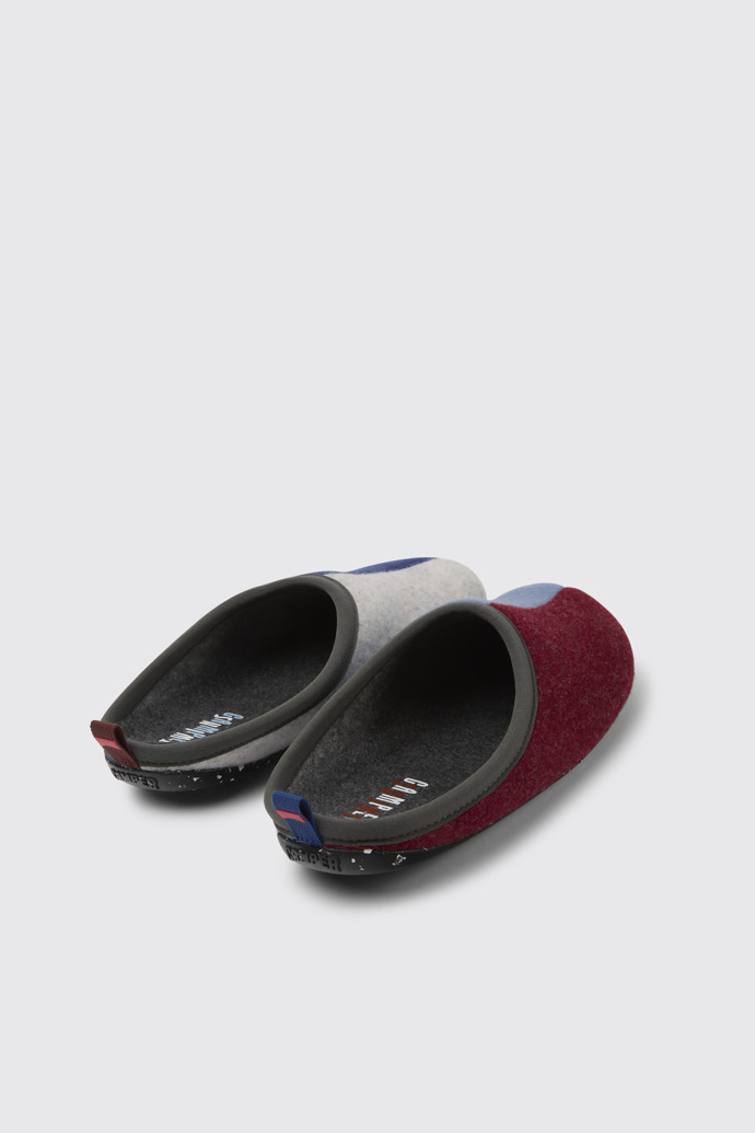 Twins Sabatilla de llana multicolor per a home