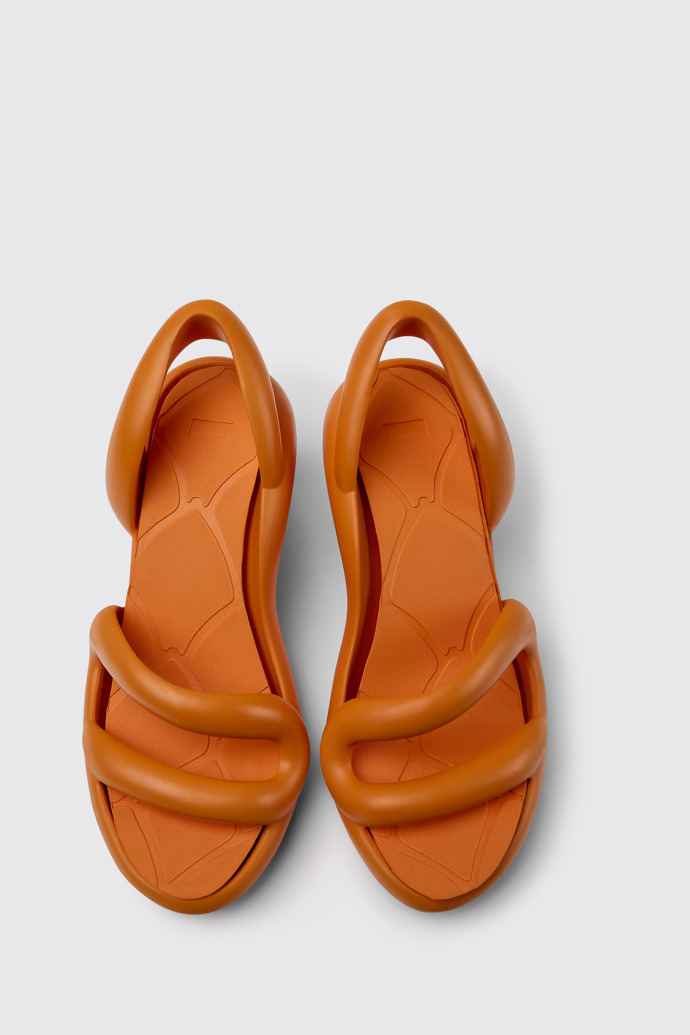 Kobarah Sandalias en color naranja para hombre