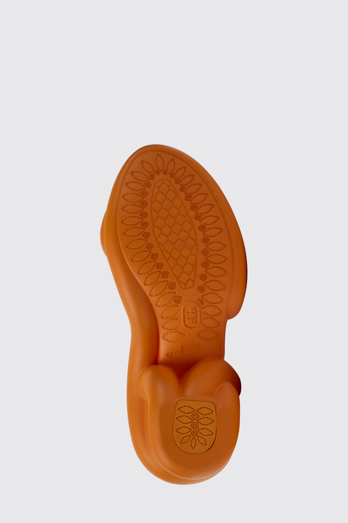 Kobarah Sandalias en color naranja para hombre