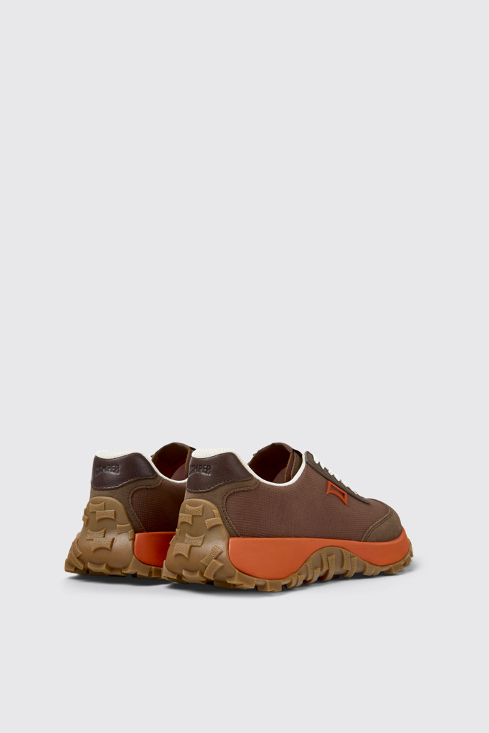 Drift Trail Baskets marron en tissu et nubuck pour homme.