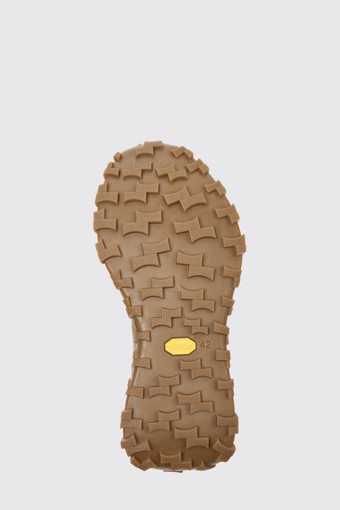 The sole of Drift Trail Gray Textile and Nubuck Shoes for Men.