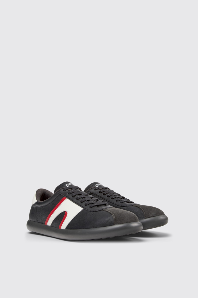 Pelotas Soller Sneakers multicolores de piel y nobuk para hombre.