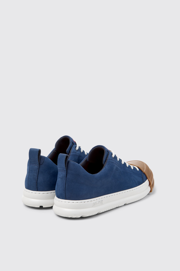 Junction Runner Baskets en nubuck bleu pour homme.
