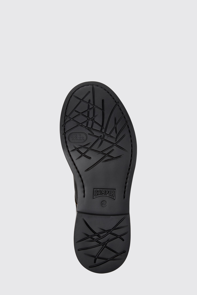 The sole of Dean Multicolor Leather Shoes for Men.