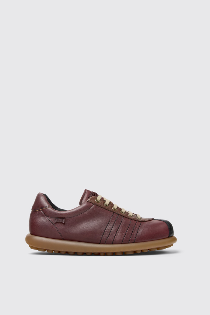 Side view of Pelotas Multicolor Leather Shoes for Men.
