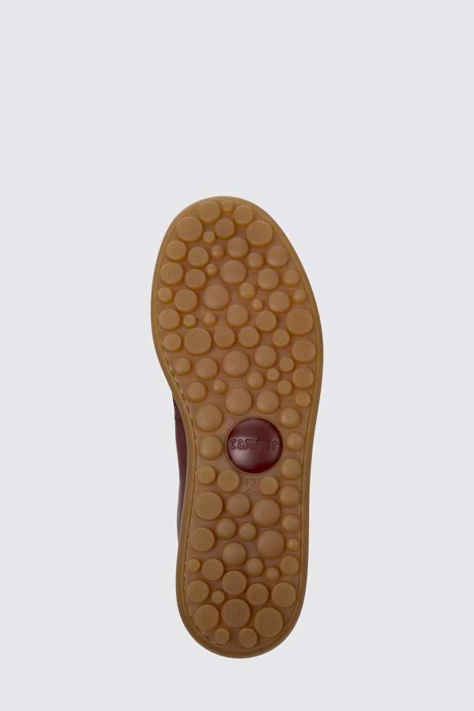 The sole of Pelotas Multicolor Leather Shoes for Men.