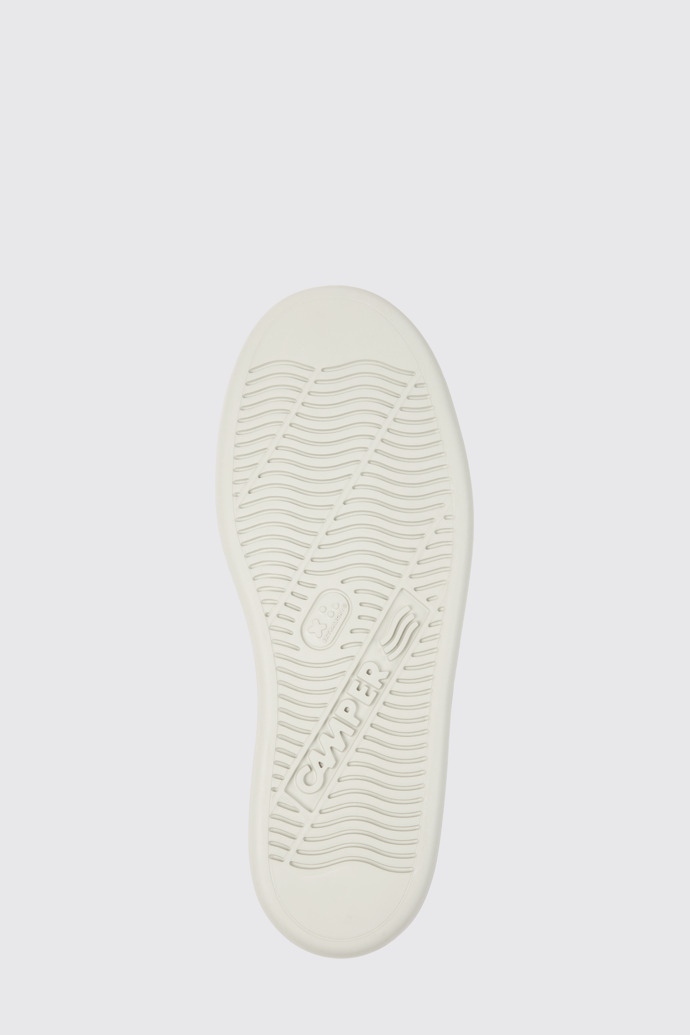The sole of Runner Black Leather and Nubuck Sneakers for Men.