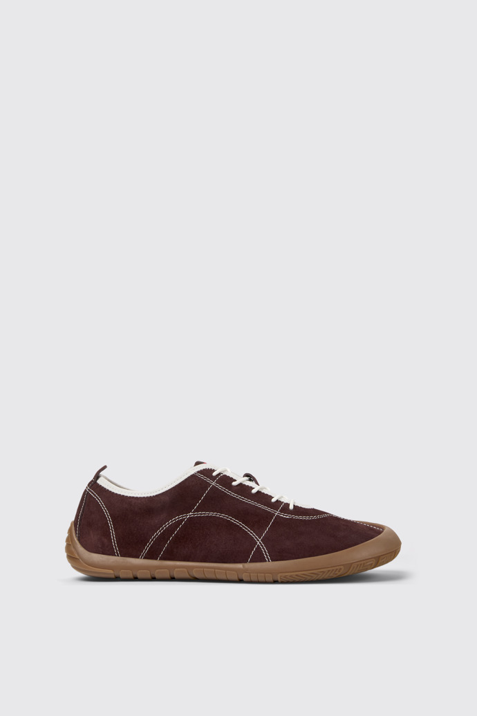 Peu Path Sneakers burdeos de nobuk para hombre.