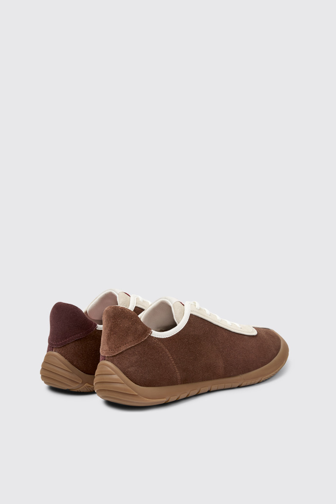 Twins Mehrfarbiger Herrensneaker aus Veloursleder und Nubukleder.