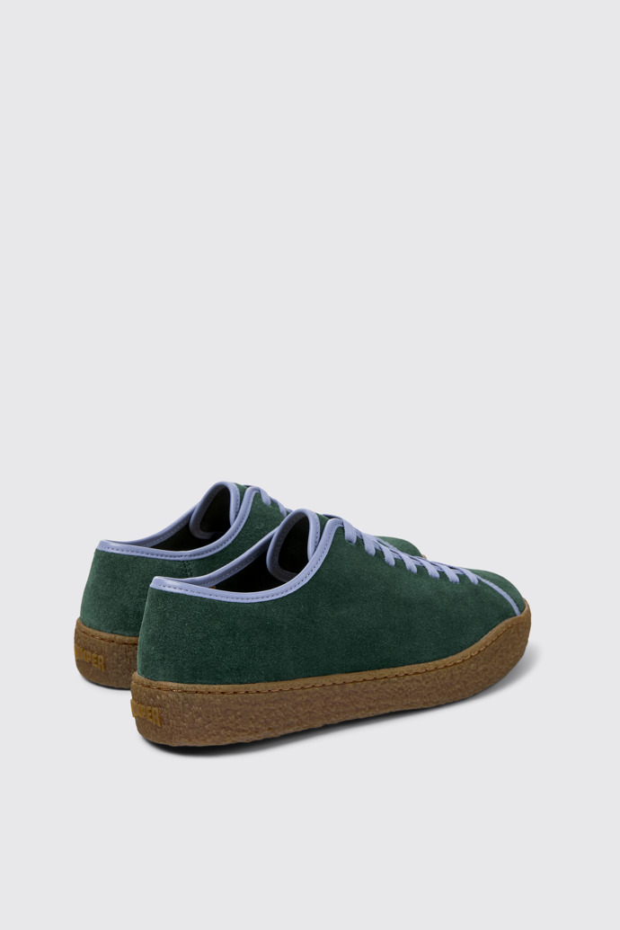 Peu Terreno Zapatos multicolores de afelpado y piel para hombre.