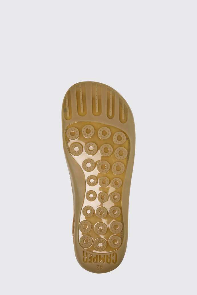 The sole of Twins Multicolor Suede and Leather Shoes for Men.
