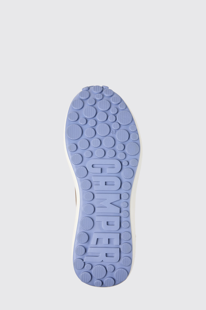 The sole of Pelotas Athens Multicolor Leather and Nubuck Sneakers for Men.