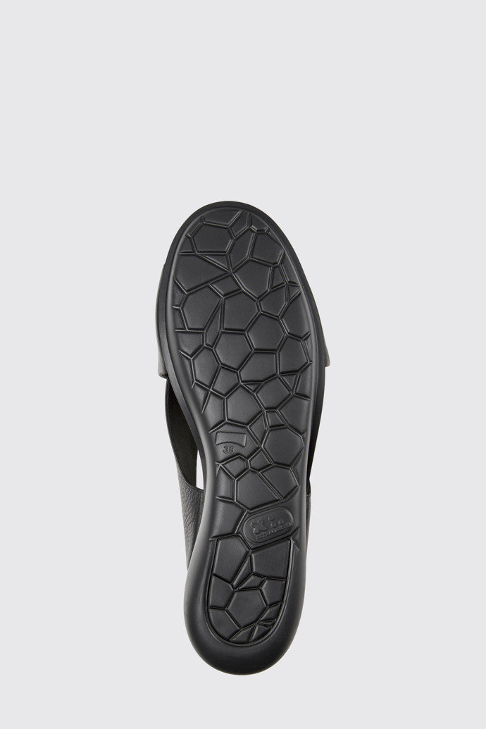 The sole of Balloon Black women’s sandal