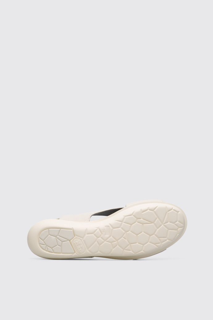 The sole of Balloon Cream women’s sandal